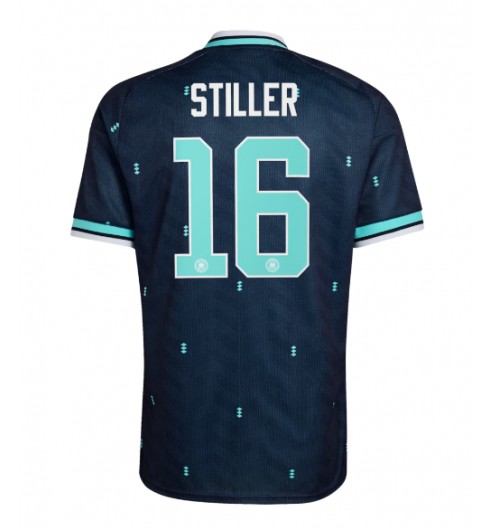 Saksa Angelo Stiller #16 Vieraspaita MM-kisat 2026 Lyhythihainen Saksa Angelo Stiller #16 Vieraspaita MM-kisat 2026 Lyhythihainen
